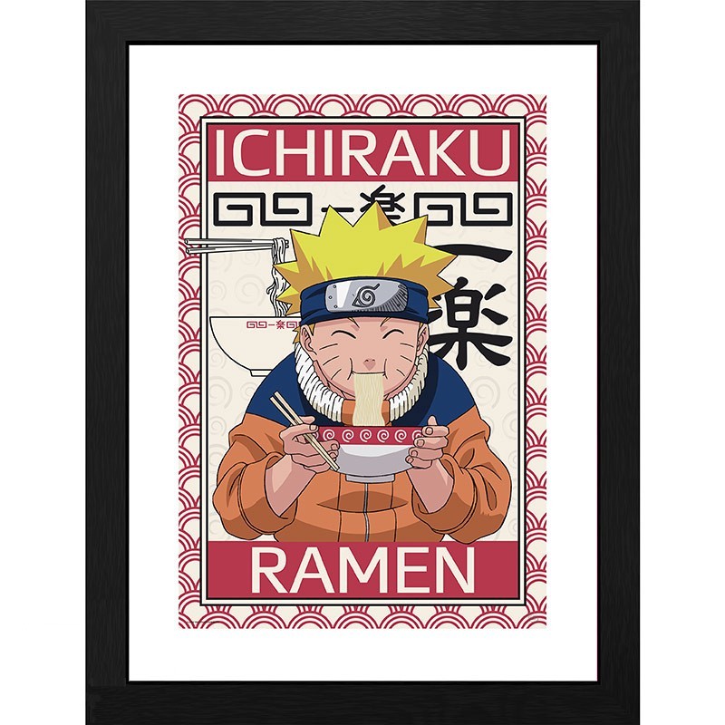 Naruto - Framed print "Ichiraku Ramen" (30x40)