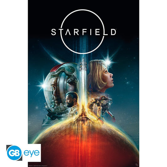 Starfield - Poster Maxi  - "Jouney Through Space"